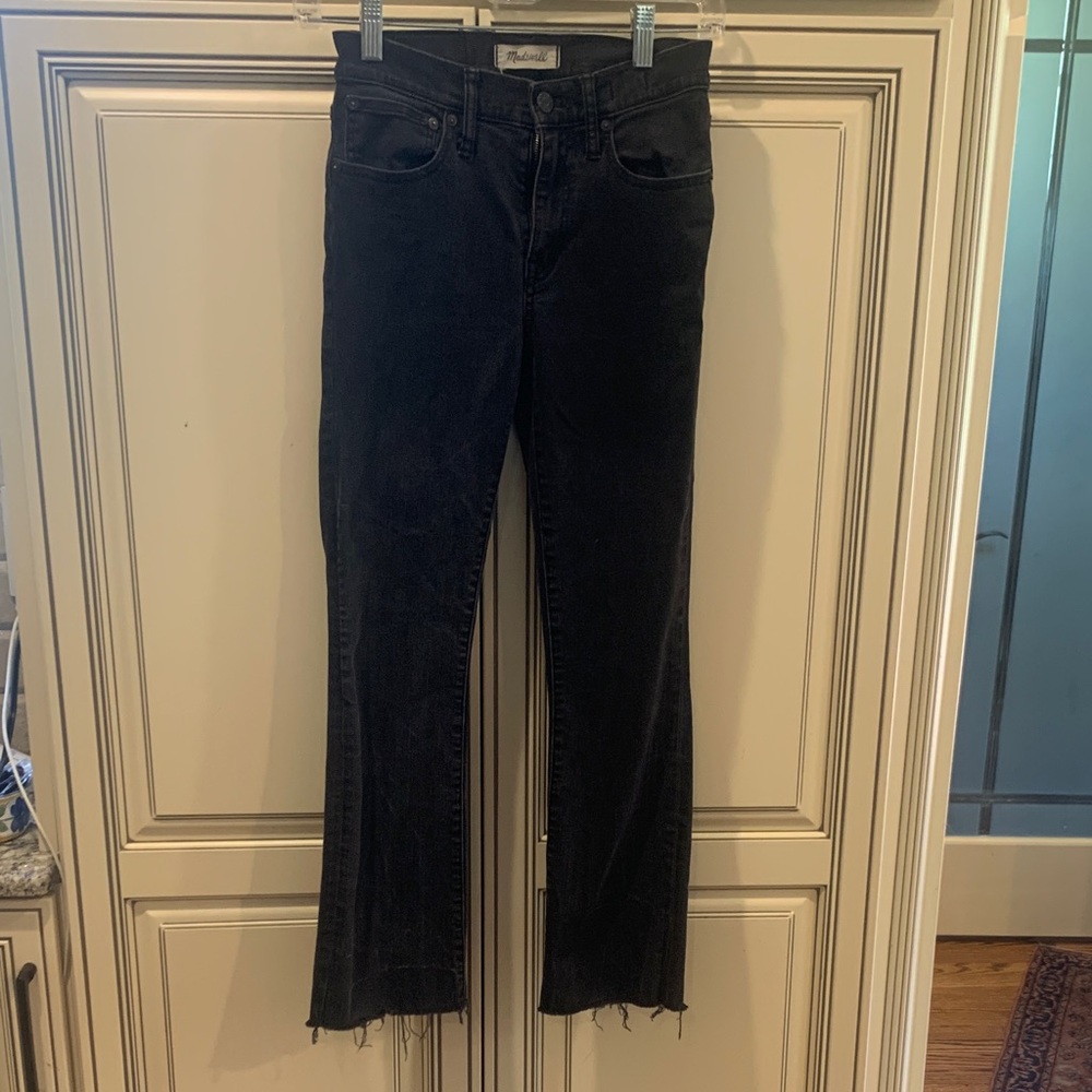 Madewell Black Ankle Jeans